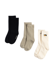 3 Pack Jacquard Socks