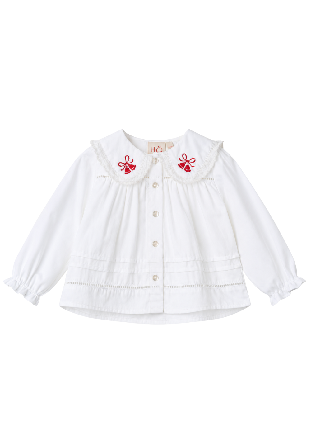 Adele Blouse in White