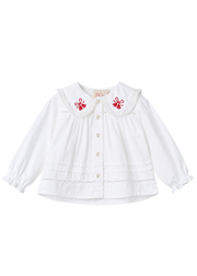 Adele Blouse in White