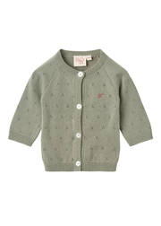 Clover Cardigan in Dusty Green
