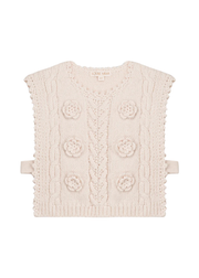 Irina Vest in Cream