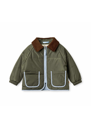 Kalle Jacket in Green Oak