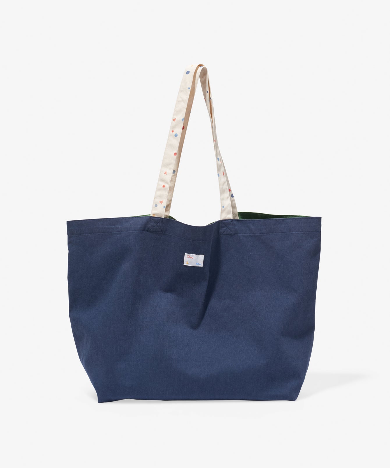 Shopper Bag, Cool Color Block