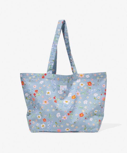 Shopper Bag, Light Floral