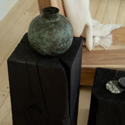 Charcoal Sculpture Pedestal - Medium