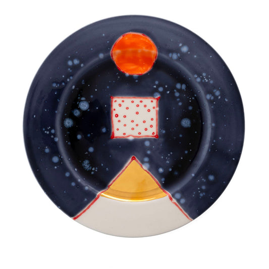 Sierra Gold Dinner Rim Plate