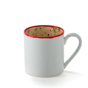 Red Rim Large Mug