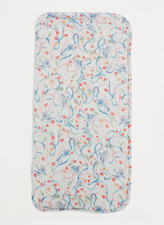 Songbird Burp Cloth