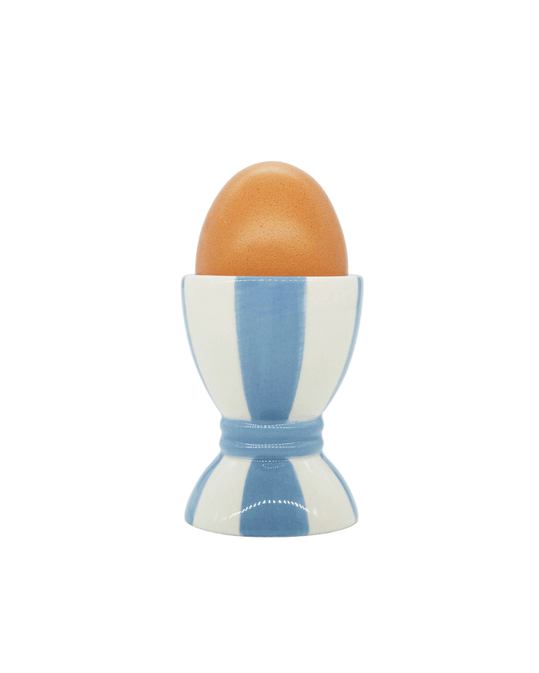 Striped Egg Cup - Blue