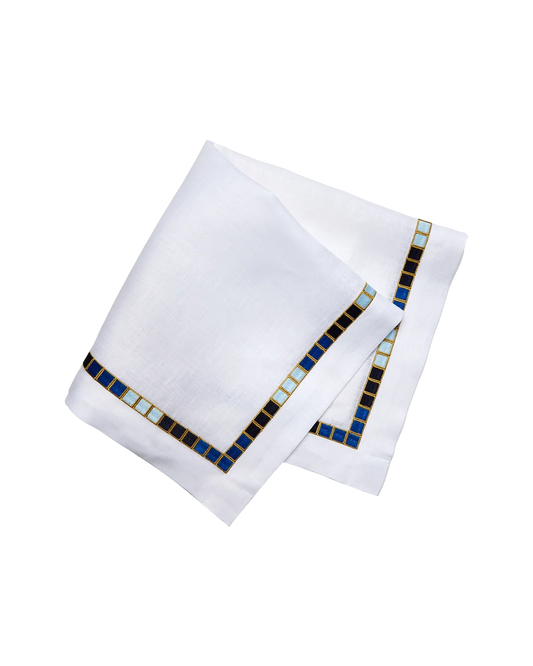 Napkin Mosaico Blue