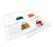 Hand Embroidered It Bags Cocktail Napkins 6" x 6" (Set of 4)