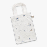 Little Toy Chest Crib Sheet - Ivory