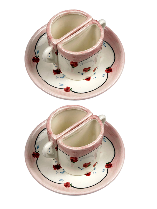 Set di tazze da caffè Tête a Tête Granny