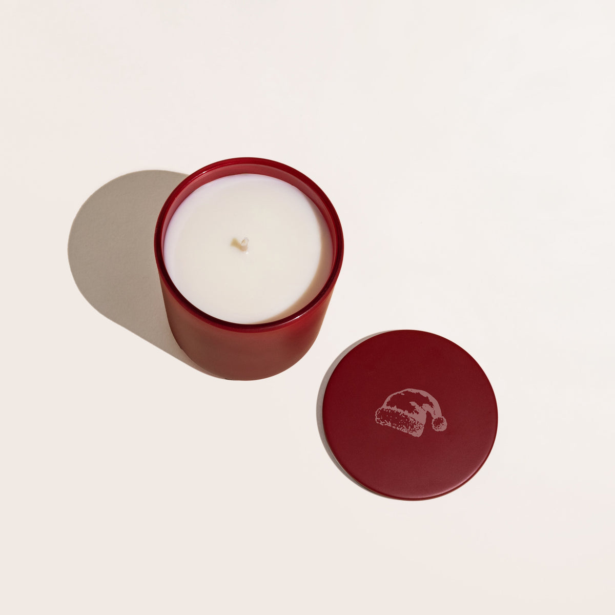 SANTA CYLINDER (RED 8 OZ)