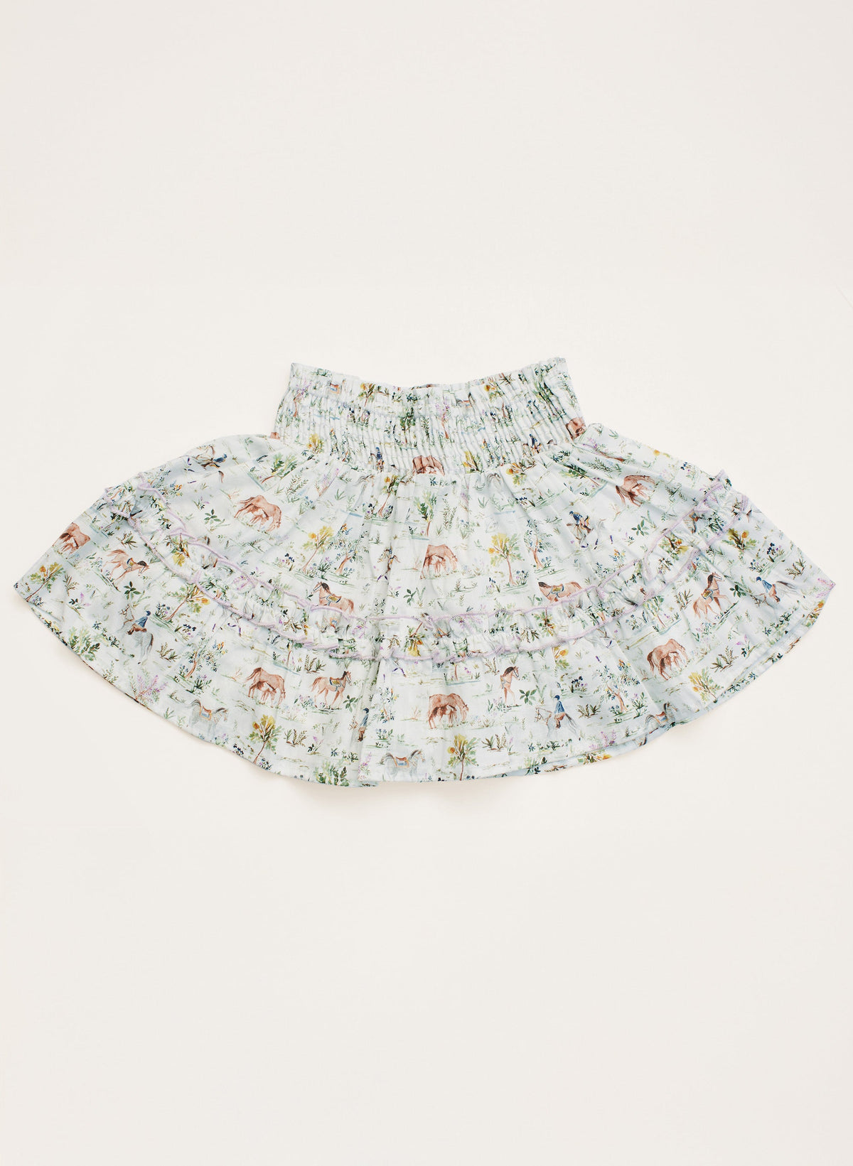 Girl's Organic Cotton Sadie Ruffle Skirt