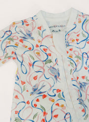 Baby Organic Cotton Zippered One-Piece