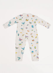 Baby Organic Cotton Zippered One-Piece