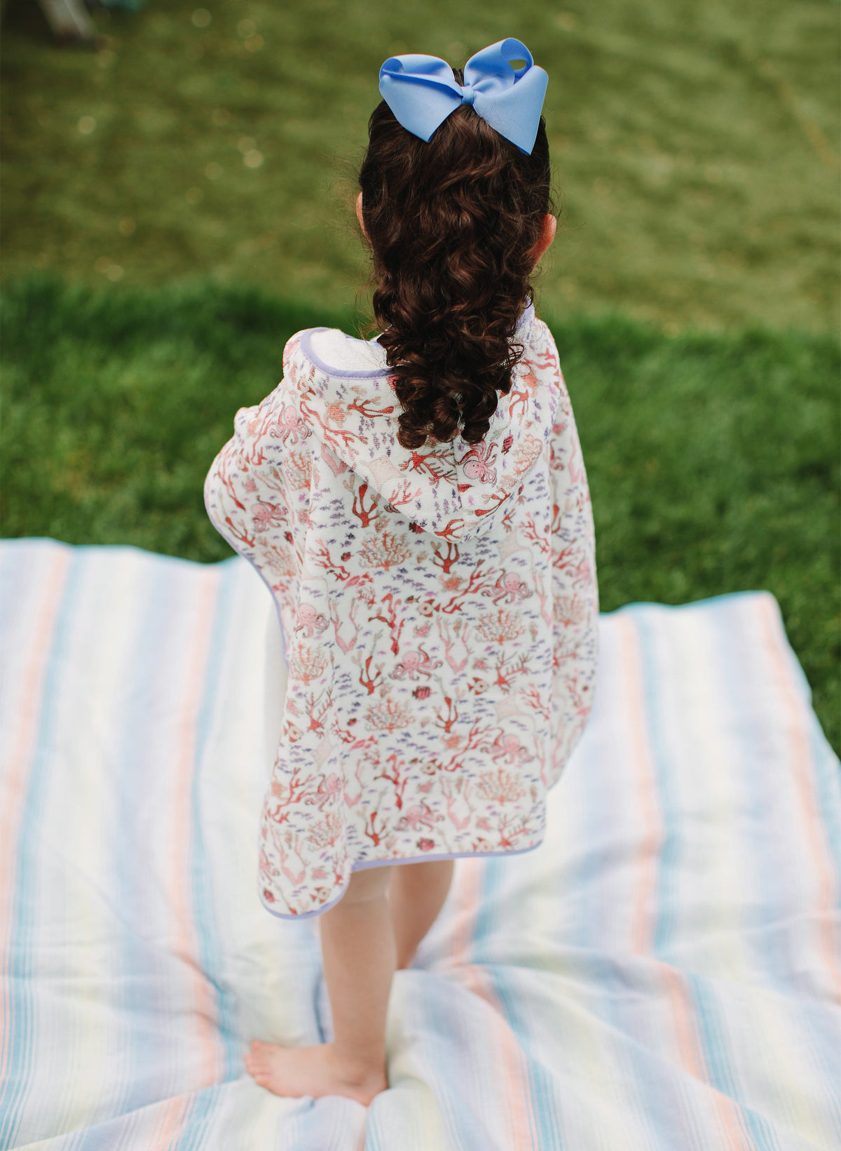 Children's Organic Cotton Swim Poncho