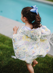 Limoncello Swim Poncho