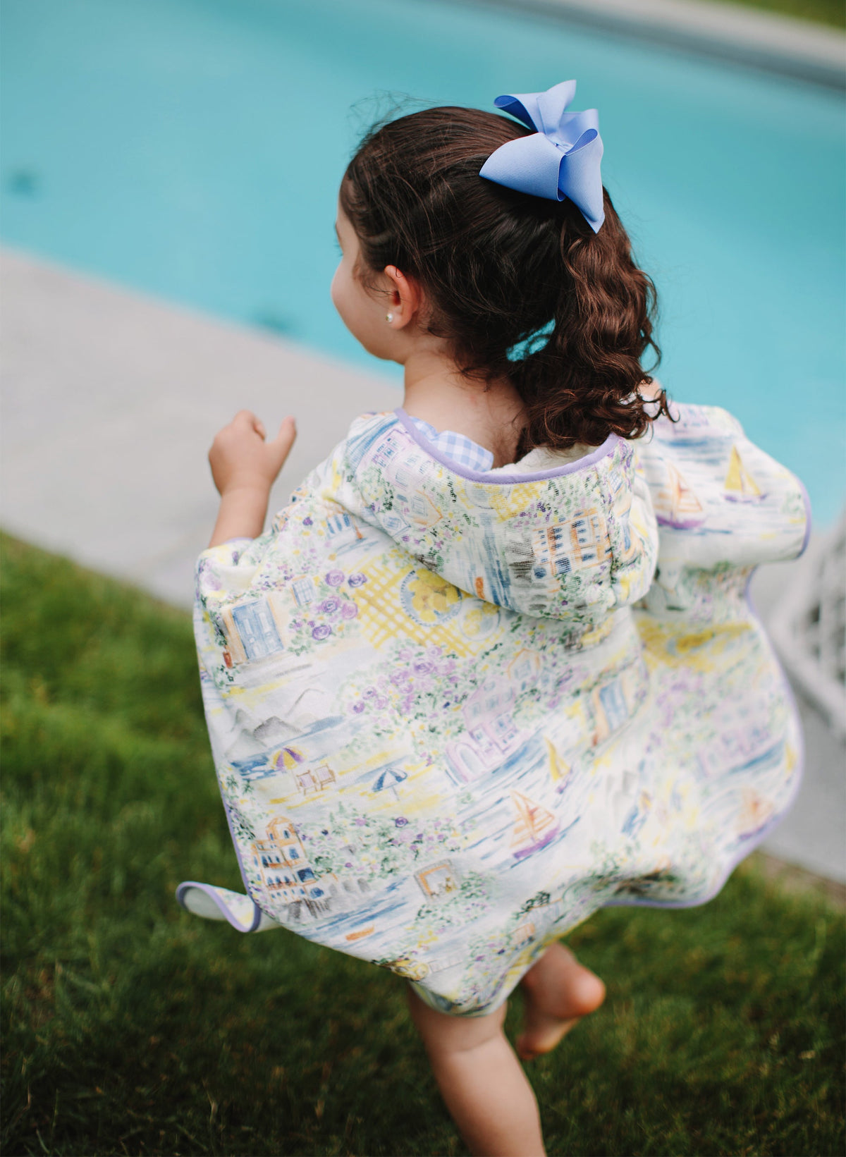 Children's Organic Cotton Swim Poncho