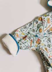 Children's Organic Cotton Printed Bathrobe