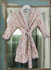 Children's Organic Cotton Printed Bathrobe