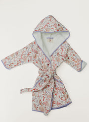 Children's Organic Cotton Printed Bathrobe
