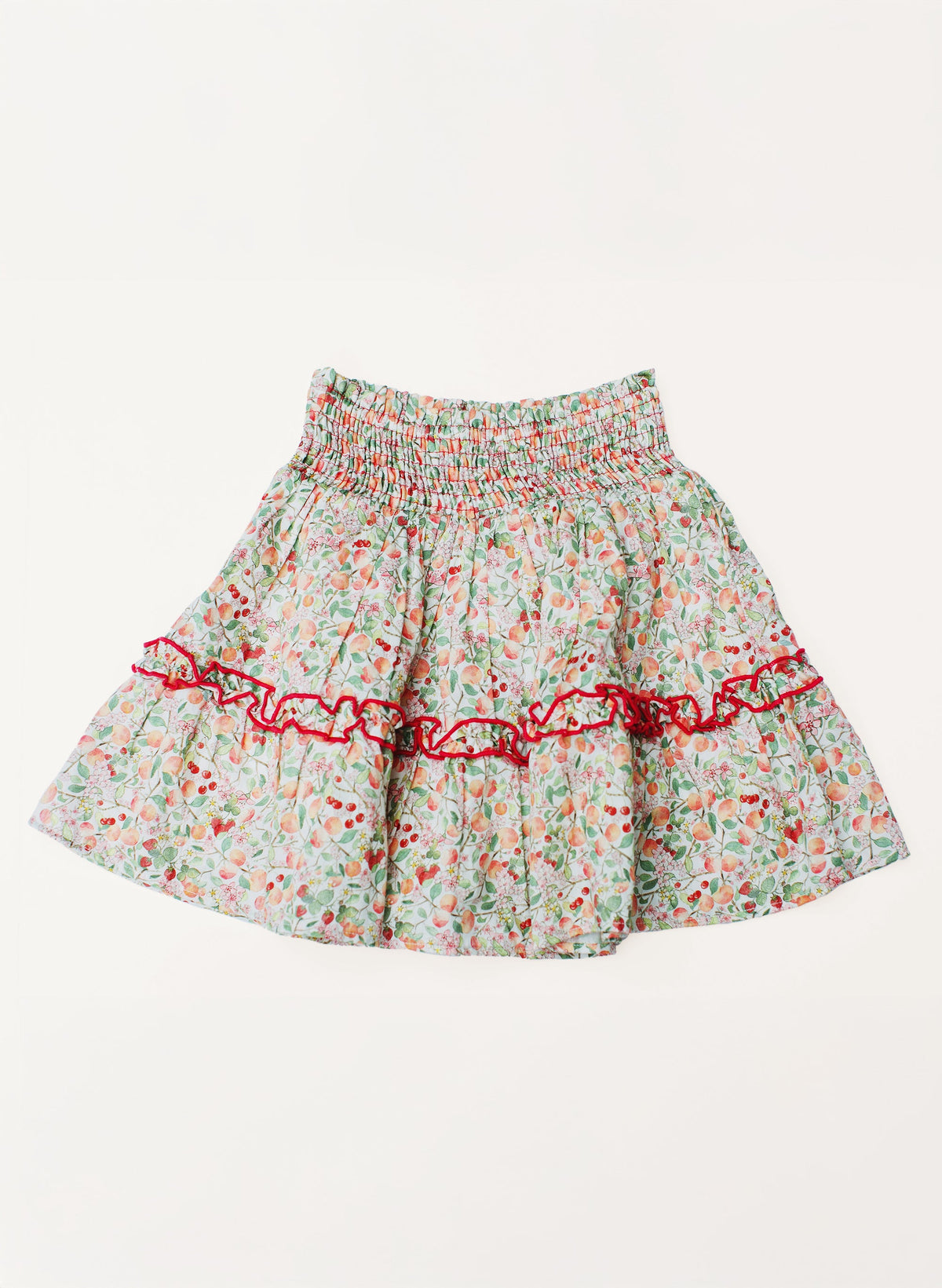 Girl's Organic Cotton Sadie Ruffle Skirt