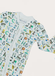 Baby Organic Cotton Zippered One-Piece