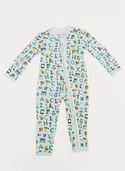 Baby Organic Cotton Zippered One-Piece