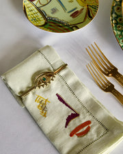 Napkin Ring Portrait (set of 2)