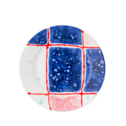 Tartan Bread Rim Plate