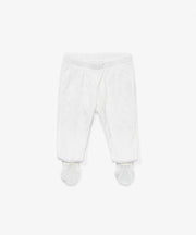 Tatum Baby Pant, Vanilla Piping