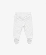 Tatum Baby Pant, Vanilla Piping