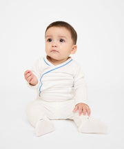 Tatum Baby Pant, Blue Piping