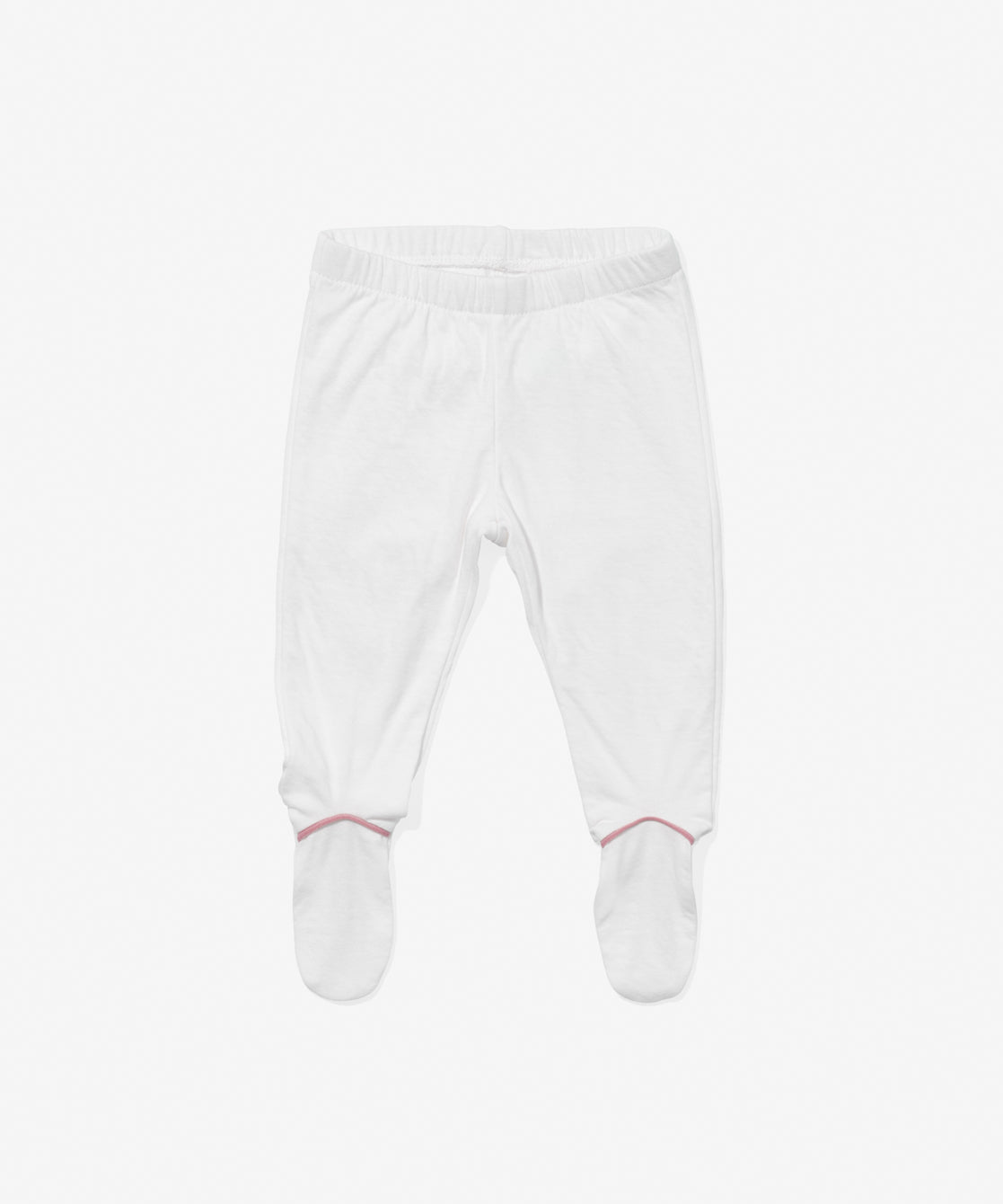 Tatum Baby Pant, Rose Piping