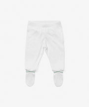 Tatum Baby Pant, Seafoam Piping