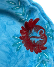 The Red Roses Butter Dish