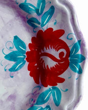 The Red Roses Butter Dish