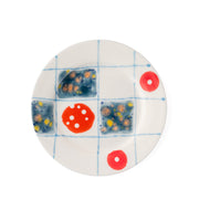 The Net Blue Bread Rim Plate