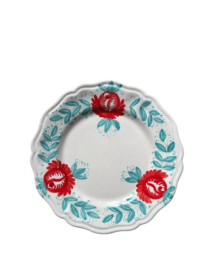 The Red Roses Dinner Plate