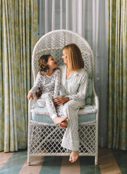 Women's Parker Pajama Set - Fern Stripe