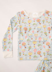 Two Piece Pajamas - Up Up & Away