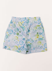 Boys Swim Short - Seafoam Bubbles