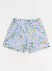 Duck Swim Short - Seafoam Bubbles