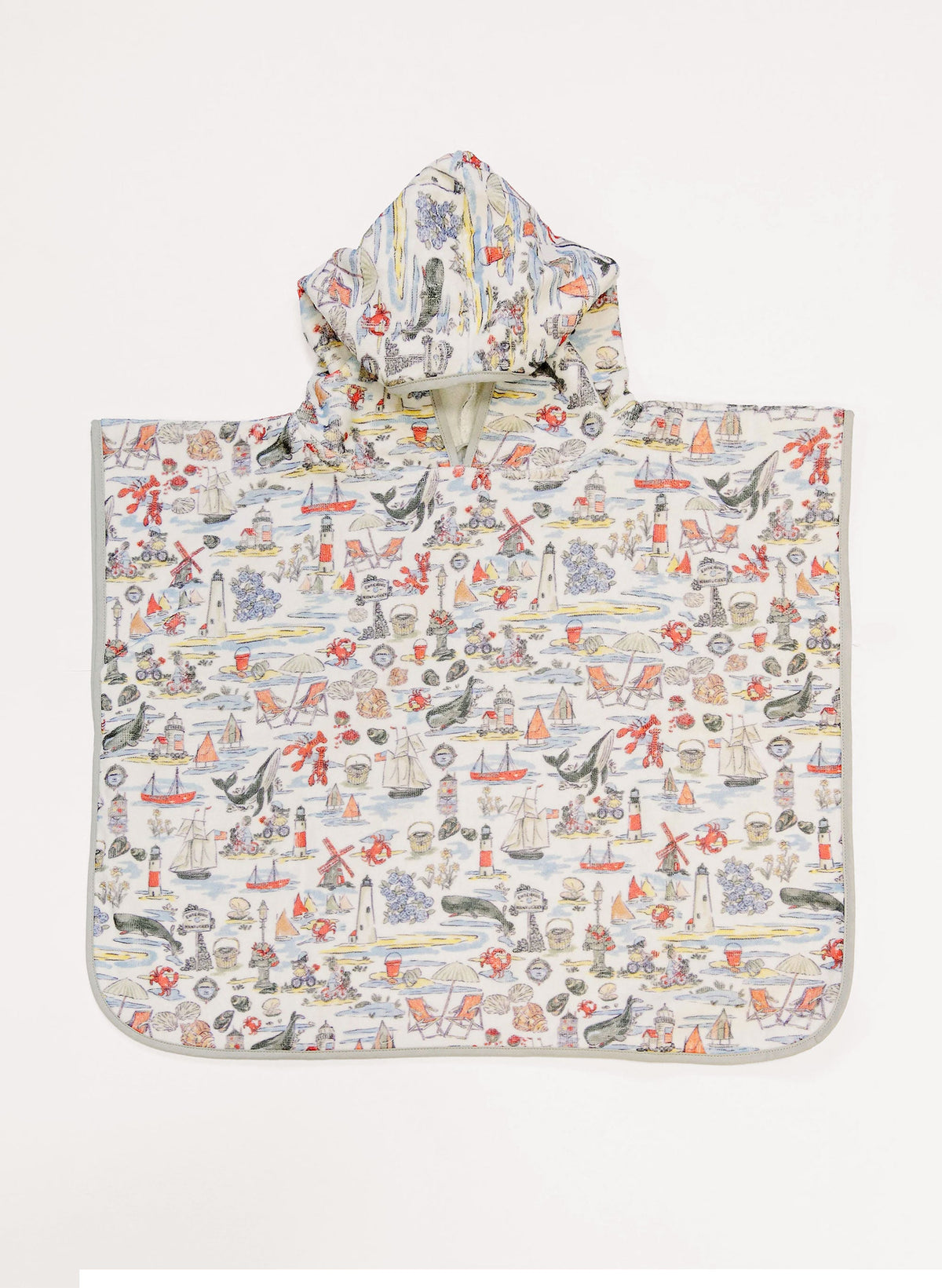Children's Organic Cotton Swim Poncho