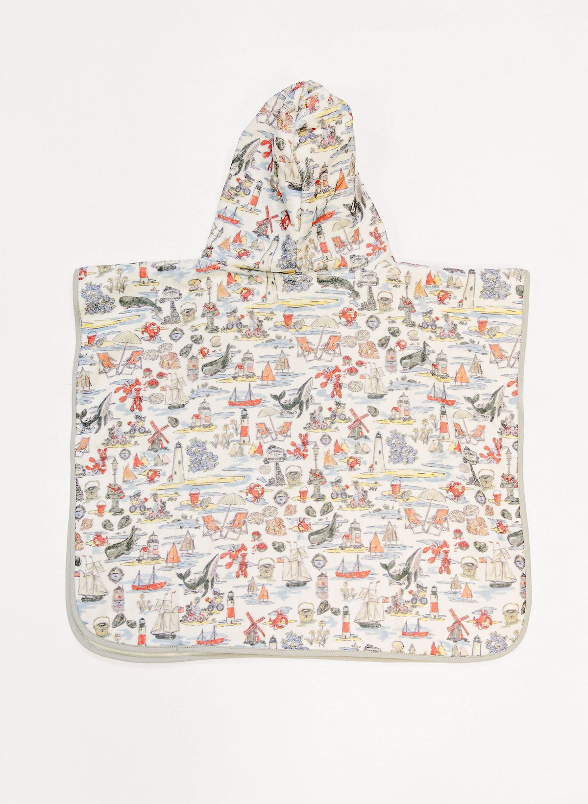 Children's Organic Cotton Swim Poncho