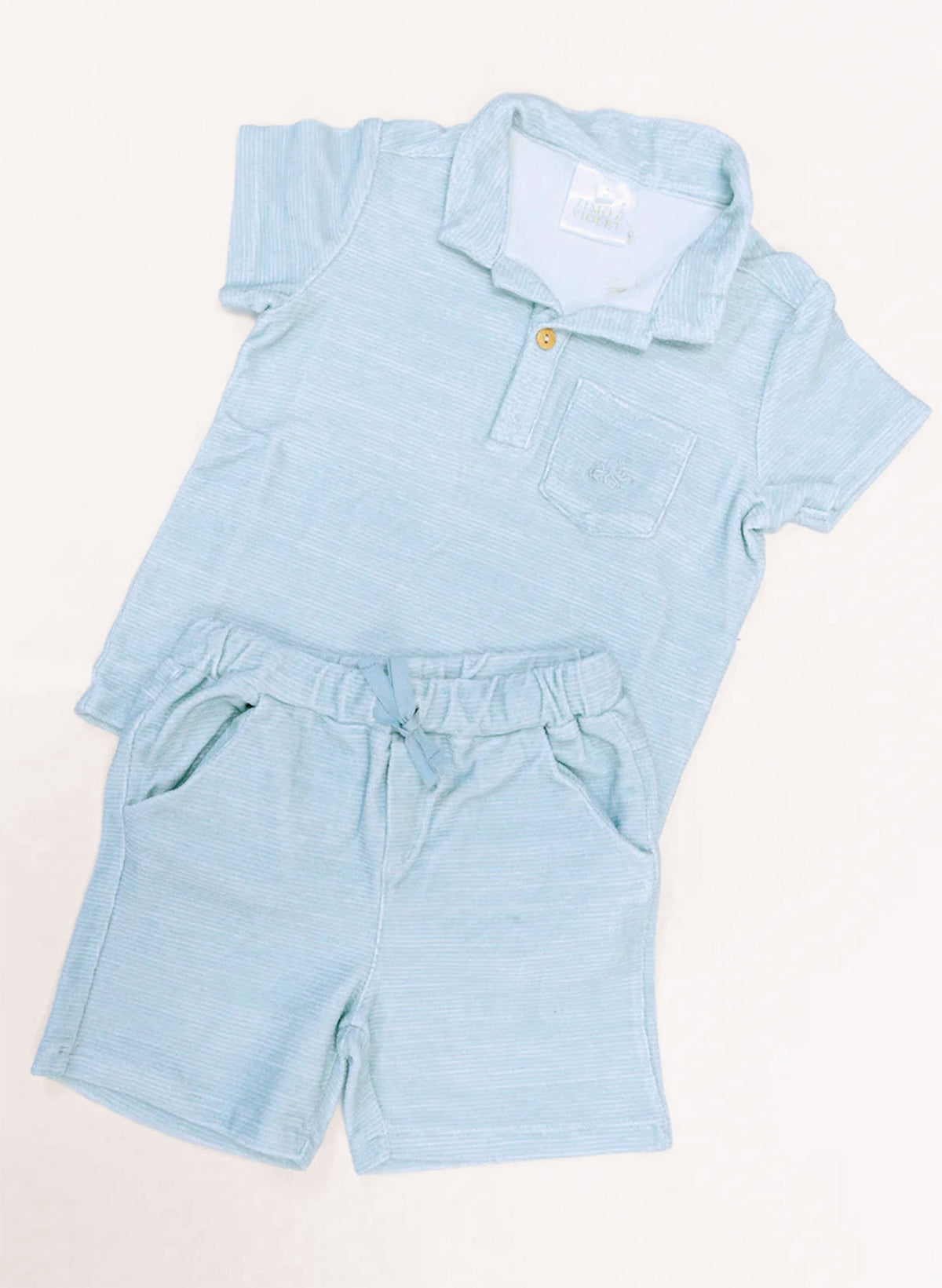 Boys' Dax Organic Cotton French Terry Shorts