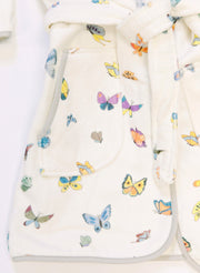 Children's Organic Cotton Printed Bathrobe
