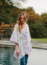 Women's Cotton Voile Coverup - Limoncello